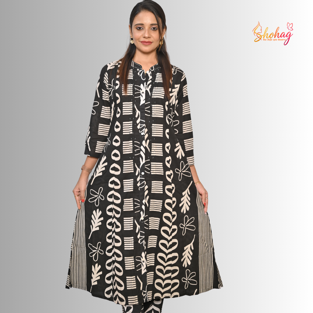 Cotton kurti 2 piece